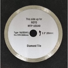 MTP Ultra-Saw 3.3" Diamond Blade for Ultra Saw Rotozip Tile, Concrete & Stone