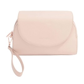 Stackers Blush Pink Wrap Around Make Up Bag