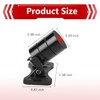 lekiliky Car Laser Rear Fog Light, High-Brightness Waterproof Laser Fog