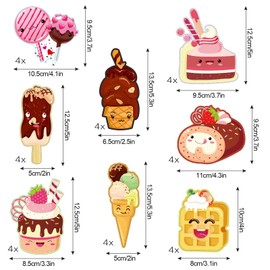 Qpout 32 Valentine's Day Cards for Kids, Cute Valentine's Day Greeting Cards and Pink Envelopes, for Boys Girls School Classroom Exchange Gifts