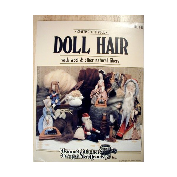 Doll Hair with Wool & Other Natural Fibers (Crafting With