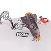 Stuntman Stu Sky Comet Rocket Plane Stomp and launch toy