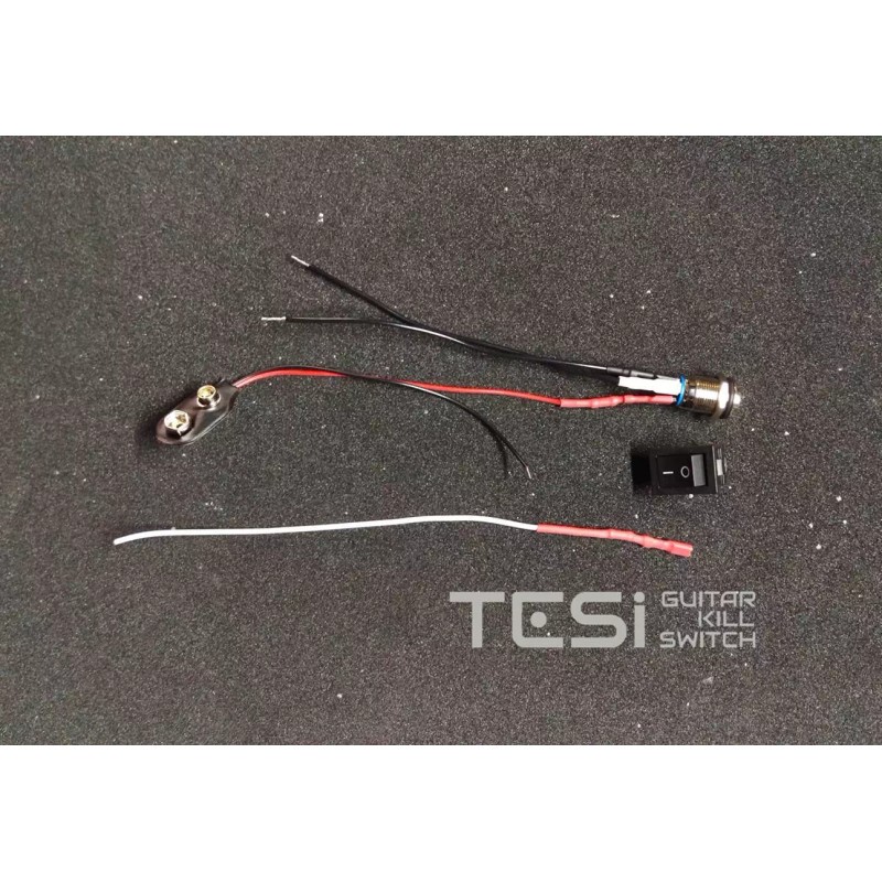 Tesi POCO 12MM LED Momentary Push Button Guitar Kill Switch