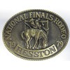 Hesston 1979 National Finals Rodeo Vintage Adult Belt Buckle