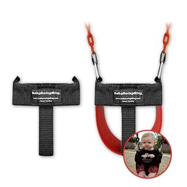 BabySwingSling – This Baby Swing Attachment Converts Standard Park Swings for Infants and Toddlers – Portable, Lightweight, Holds Up to 50 Pounds – Ideal for Swing Training This Summer