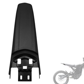 Extended Rear Mudguard Longer Tail Guard for Surron Light Bee X/S and Segway X160/X260 (Matte Black)