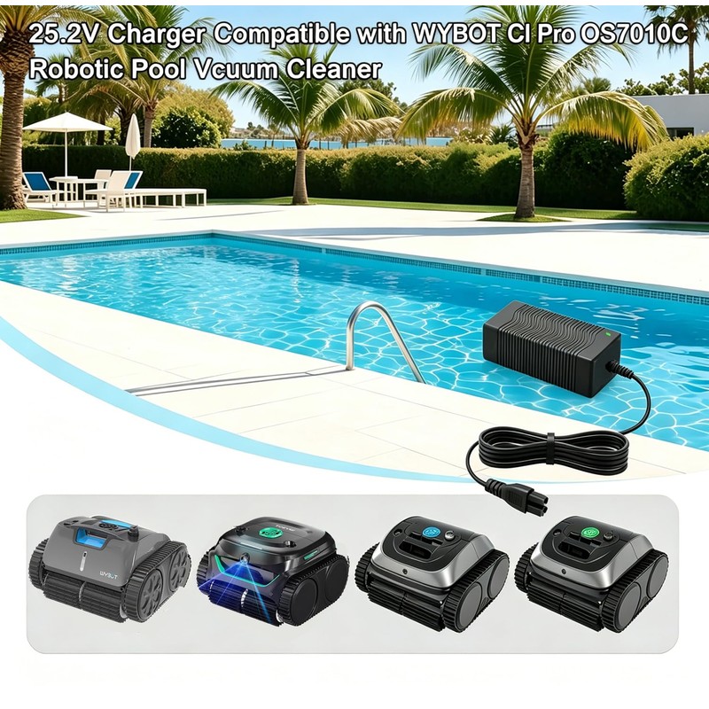 for WYBOT C1 Pro Charger Compatible with WYBOT C1 Pro/Max