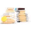 45Pcs Pottery Engraving Tools DIY Clay Sculpture Set Art Carving