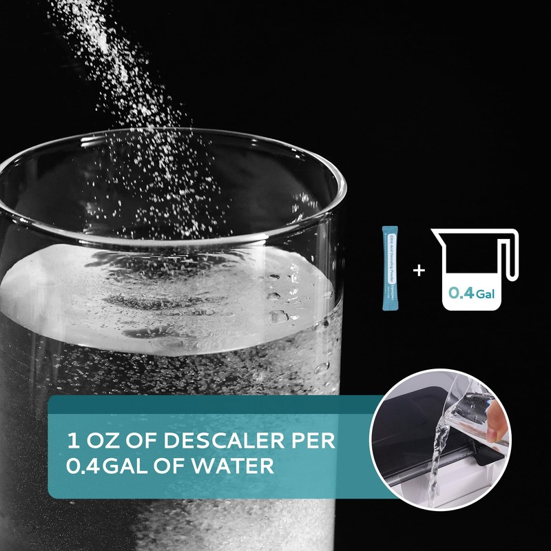 EUHOMY Ice Maker Cleaner & Descaler | 4 Use &