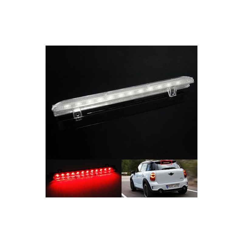 RZG Clear Lens LED Rear High Level Centre Third Brake