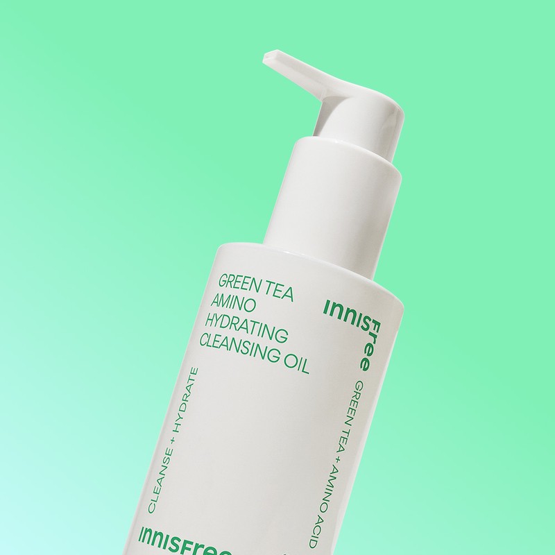 Innisfree Green Tea Hydrating Amino Cleansing Oil 150ml, 2-piece set