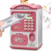 MARZSEFLO Alcancia Electronica Automatica Caja Fuerte Billetes Monedas