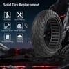 Cooryda Solid Tire,10 inches Electric Scooter Wheels 10x2.125 Tubeless Tyre