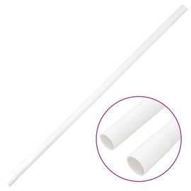 Tidyard Cable Trunkings with Clips Ø0.79 Inch 98.4' PVC Cord Cover Wall Cable Hider, Cable Concealer Wire Hiders for TV on Wall, Speaker Wire, Home, Office