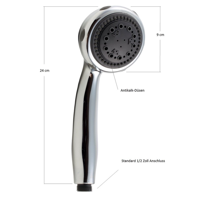 Hand Shower Set With Shower Head Holder Shower Head 8