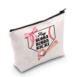 Girls Soccer Gift Hey Bubba Kick Cosmetic Bag for Soccer Player (Hey Bubba CA Bag)