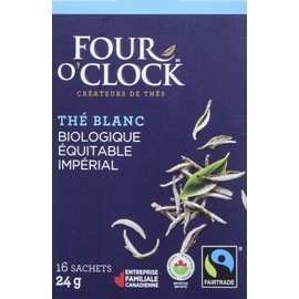 FourOClockTea Imperial White Tea, 6 Count