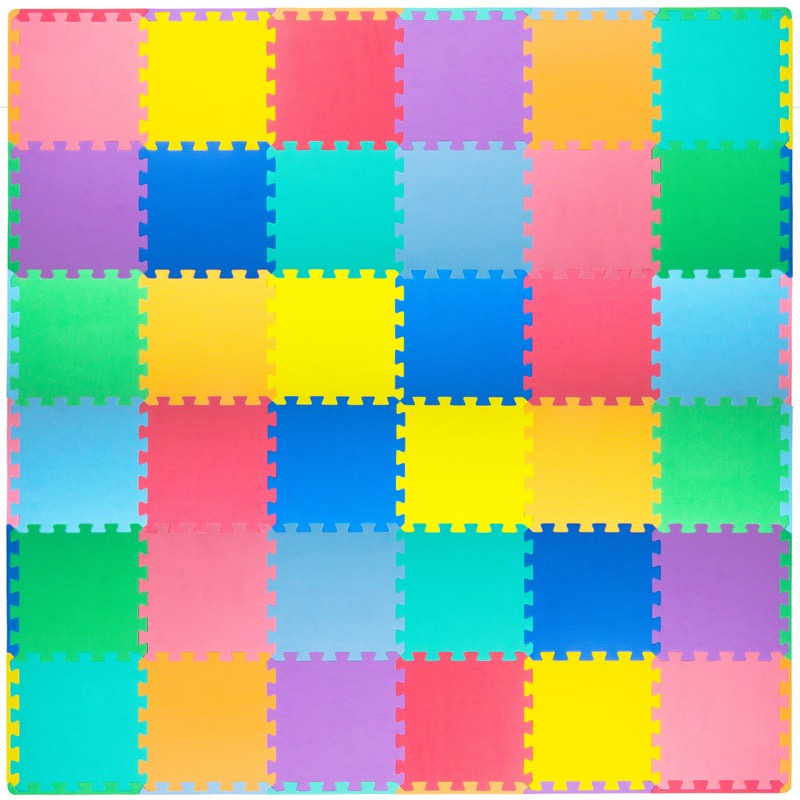 ProSource Baby Play Mat, Soft Foam Floor Tiles for Kids,