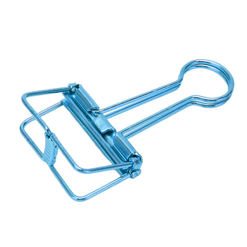 50Pcs Hollow Binder Clips Metal Paper Binder Clips for Documents