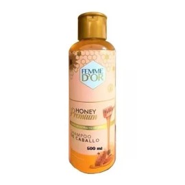 Femme D'or Shampoo Restaurador Con Keratina + Miel, Colágeno Y Biotina