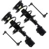 TFGCSG Struts Quick 4PCS Front Complete Strut Spring Assembly Stabilizer