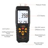 SMART SENSOR AS511 Digital Differential Pressure Gauge -39.98~39.98KPA Manometer Dual