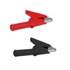DIANN 10pcs Alligator Clips Full Insulated Crocodile Clips with 4mm