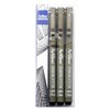 Artline Drawing System Pens EK-230 - Black (Wallet of 3)