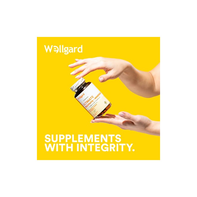 Vegan Multivitamins & Minerals by Wellgard - Vegan Multivitamin Tablets