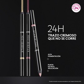 Cyzone Lápiz Delineador De Ojos En Gel Studio Look, Blue Lagoon, 1.2 gr.