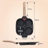 Bobikuke Egg Pan, Egg Frying Pan with Lid Nonstick 4
