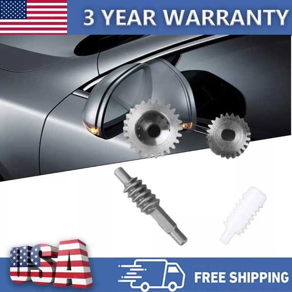 Gemohub 4PC New Folding Side Mirror Repair Motor Gear Repair