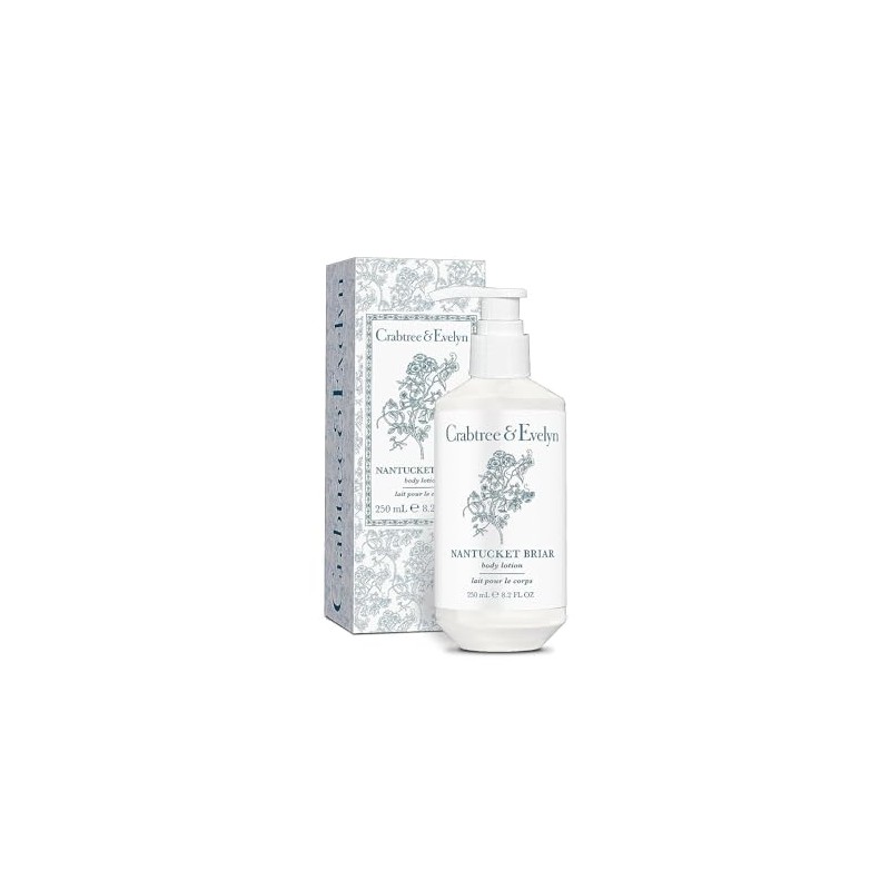 Crabtree & Evelyn Nantucket Briar Scented Body Lotion, 8.2 Fl