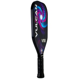 Vulcan | V550 Pickleball Paddle | Hybrid Performance | Polypropylene Core - Carbon Fiber Surface | USAP Approved | Purple Entropy