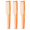 Allegro Combs 6000 Wide Tooth Vented Hair Combs - Set