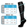 BLUEENJOY Copper Compression Socks for Women & Men (6 pairs)
