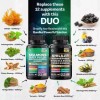 GENERIC Sea Moss and Shilajit Bundle, Sea Moss 7000mg, Black