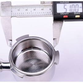 JoeFrex Siebträger für Delonghi Dedica Serie EC685 &EC680 | Edelstahl Einzel Auslauf | mit Sieb für 1 Espresso mind. 7g| Qualitäts Kaffeezubehör für perfekten Espressogenuss|