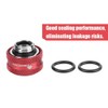Richer-R 4pcs/6pcs Water Cooling Compression Connector for Rigid Acrylic Pipe,