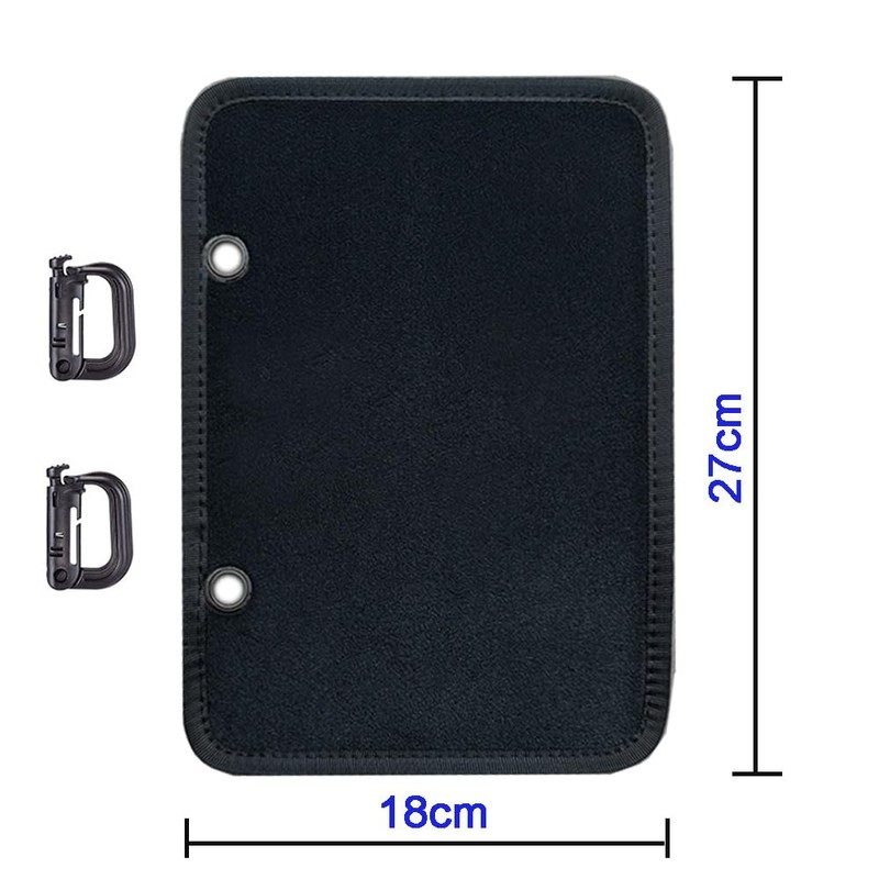 4 in 1 Tactical Military Patch Collecting Albums,4 Sheet Double