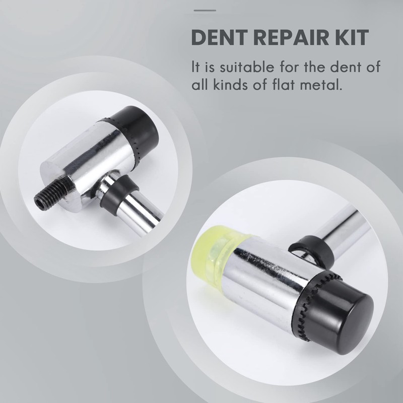 Geieold 10 Pieces Body Paintable Dent Repair Tools with Knock