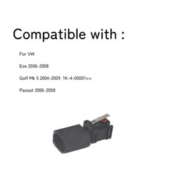 DKAEUK VWTS021 Mikroschalter Schließzylinder Heckklappe 1K0962103 kompatibel mit Eos 2006-2008, Golf Mk 5 2004-2009 1K-4-00001>>, Passat 2006-2008