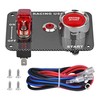 Jtron DC12V Racing Car Ignition Switch Panel Carbon Fiber Rocking