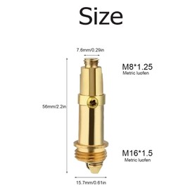 Pack of 2 Drain Plug Bolts Pop Up, Clack Plug Bolt, Pop-Up Drain Valve, Pop Up Drain Valve Screws, Brass Pop-Up Drain Valve Screws, Screw Bathroom Drain for Most