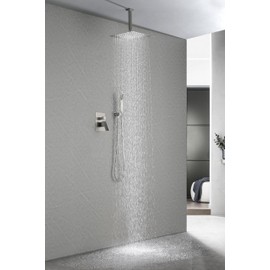 ZJMTOCYU Rain Shower Head for a Refreshing Spa-Like Experience, High Pressure, Water Saving Design