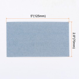 sourcing map 15pcs Mesh Sanding Sheets 180 Grits 2.8" x 5" Ceramic Abrasive Wet Dry Sandpaper Dust-Free Hook and Loop Abrasive Pads for Car Woodworking Metal Polishing & Grinding