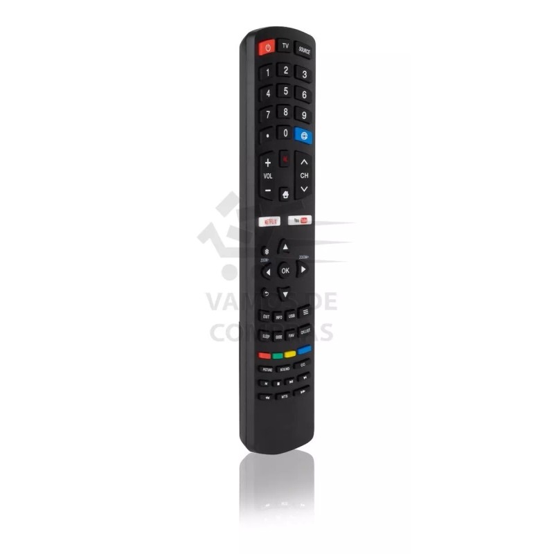 Deewoo Control Remoto Compatible Con Deewoo Smart Tv Youtube Rc311s
