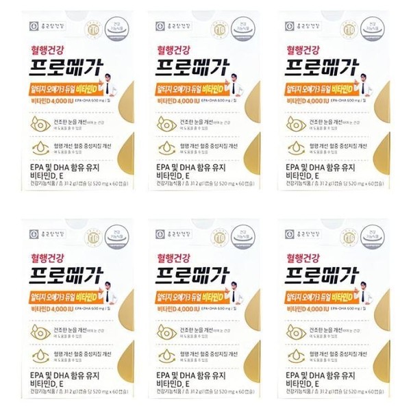 Chong Kun Dang Health Promega AltiG Omega 3 520mg 60