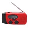 Hand Crank Radio Portable Self Powered Solar Weather Radio with
