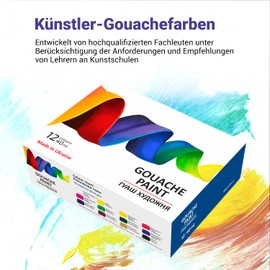 7 Artists Gouache Set 12 x 40 ml